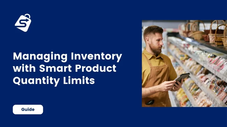 Managing Inventory with Smart Product Quantity Limits