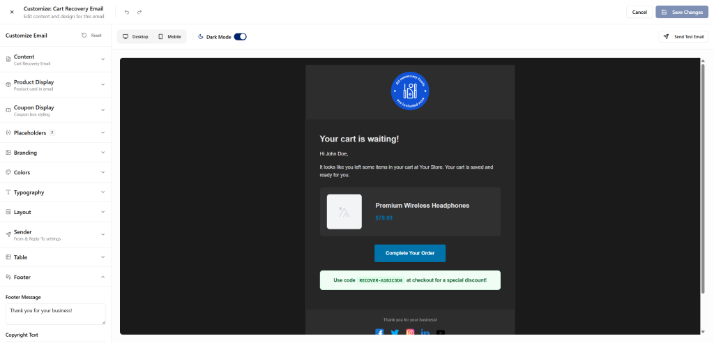 Why Branded Recovery Emails Outperform Generic Attempts